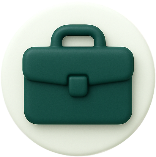 Icon of a briefcase